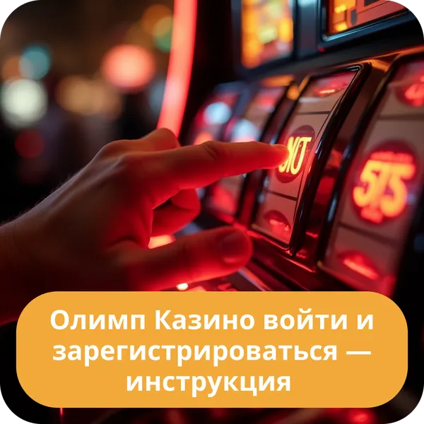 Олимп Казино войти и зарегистрироваться — инструкция